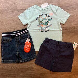 2T Garanimals & Wonder Nation Toddler Boy Summer Bundle